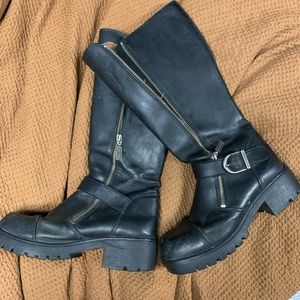 WOMENS HARLEY DAVIDSON COMBAT BOOTS